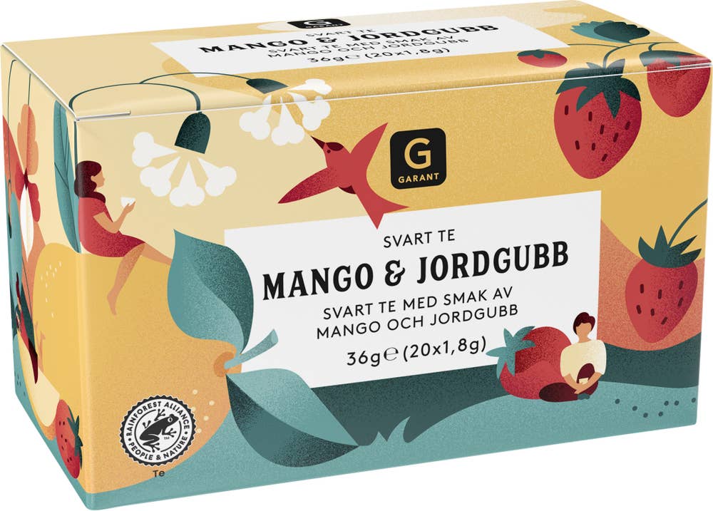 Garant Te Mango & Jordgubb