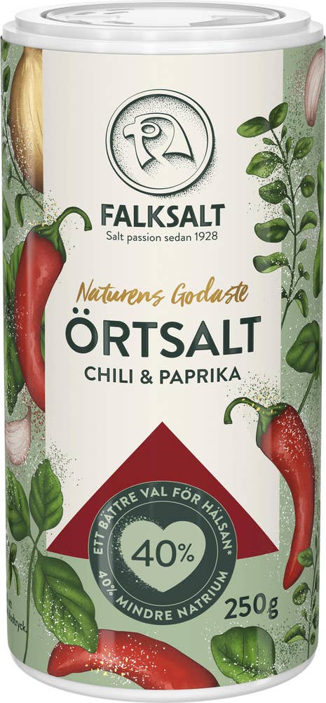 Falksalt Örtsalt Chili och Paprika