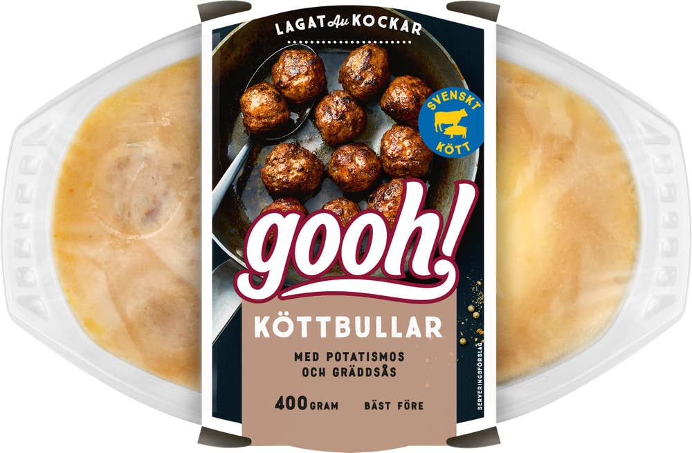 Gooh Köttbullar med Potatismos