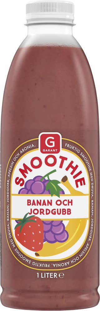 Garant Smoothie Jordgubb & Banan