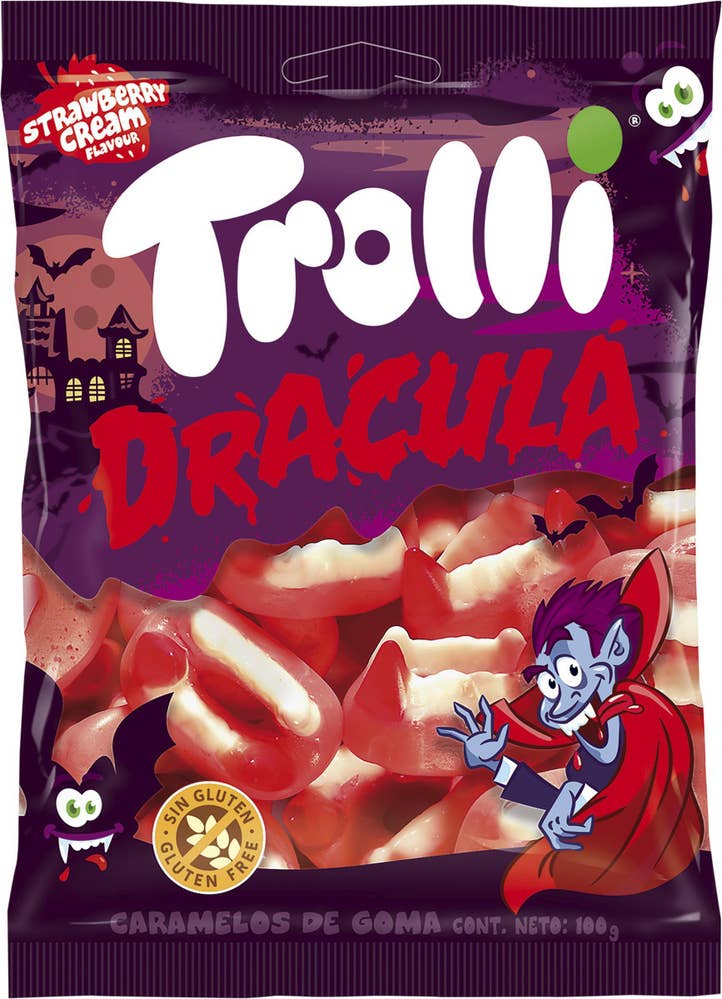 Trolli Dracula Godiständer