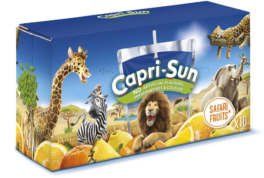 Capri-Sun Fruktdryck Safari 10x200ml