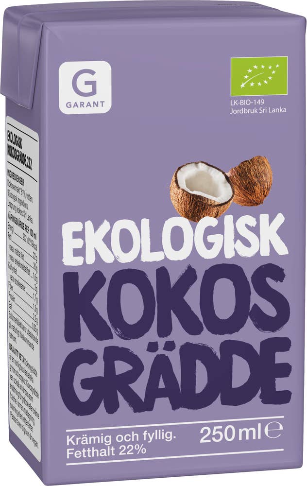 Garant Eko Kokosgrädde EKO