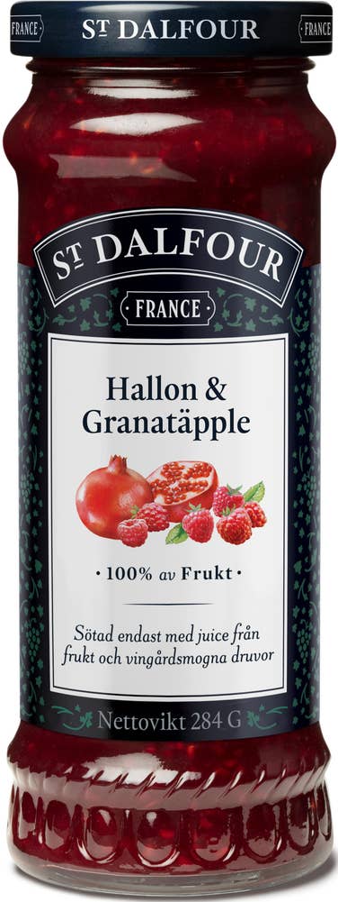 St. Dalfour Marmelad Hallon & Granatäpple
