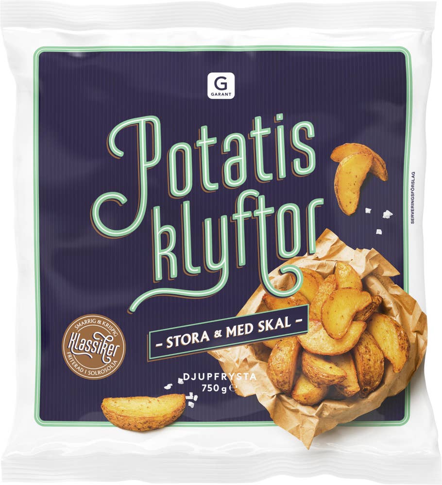 Garant Potatisklyftor Fryst