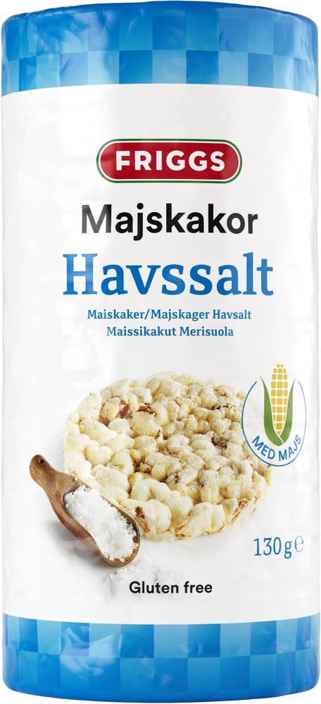 Friggs Majskakor Havssalt