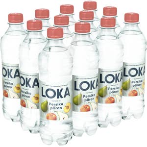 Loka Persika & Päron 12x50cl