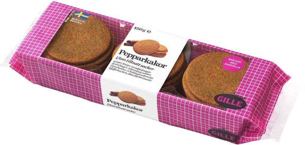 Gille Pepparkakor Utan Tillsatt Socker
