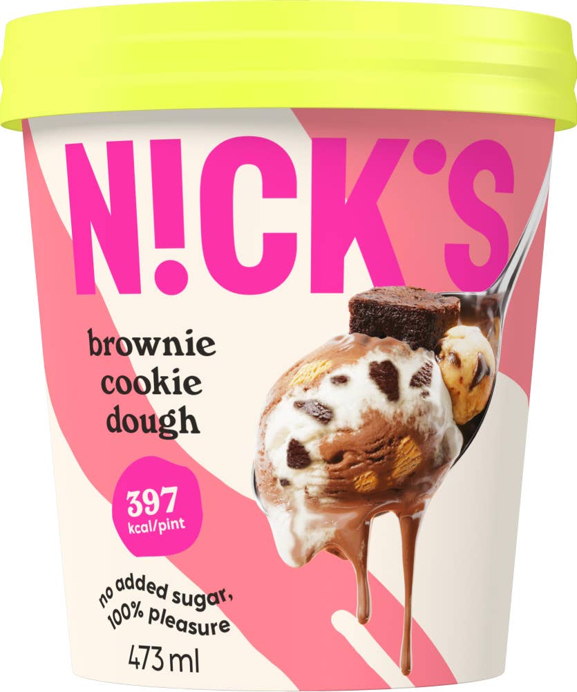 Nick´s Glass Brownie Cookie Dough