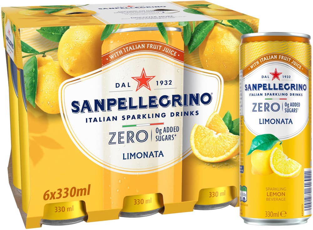 SanPellegrino San Pellegrino Limonata Zero 6x33cl