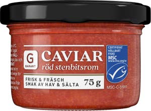 Garant Caviar Röd Stenbitsrom MSC