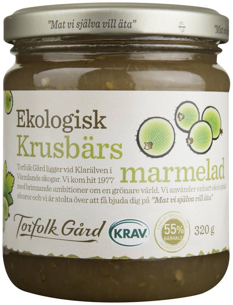 Torfolk Gård Marmelad Krusbär EKO/KRAV