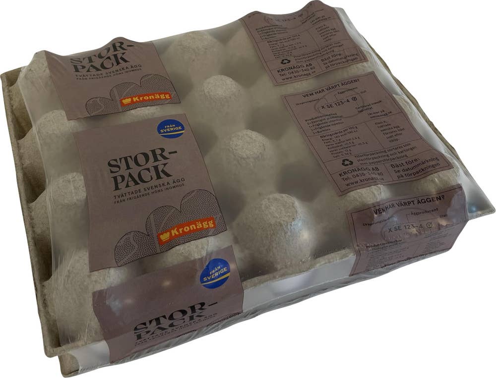 Kronägg Ägg Frigående M/L