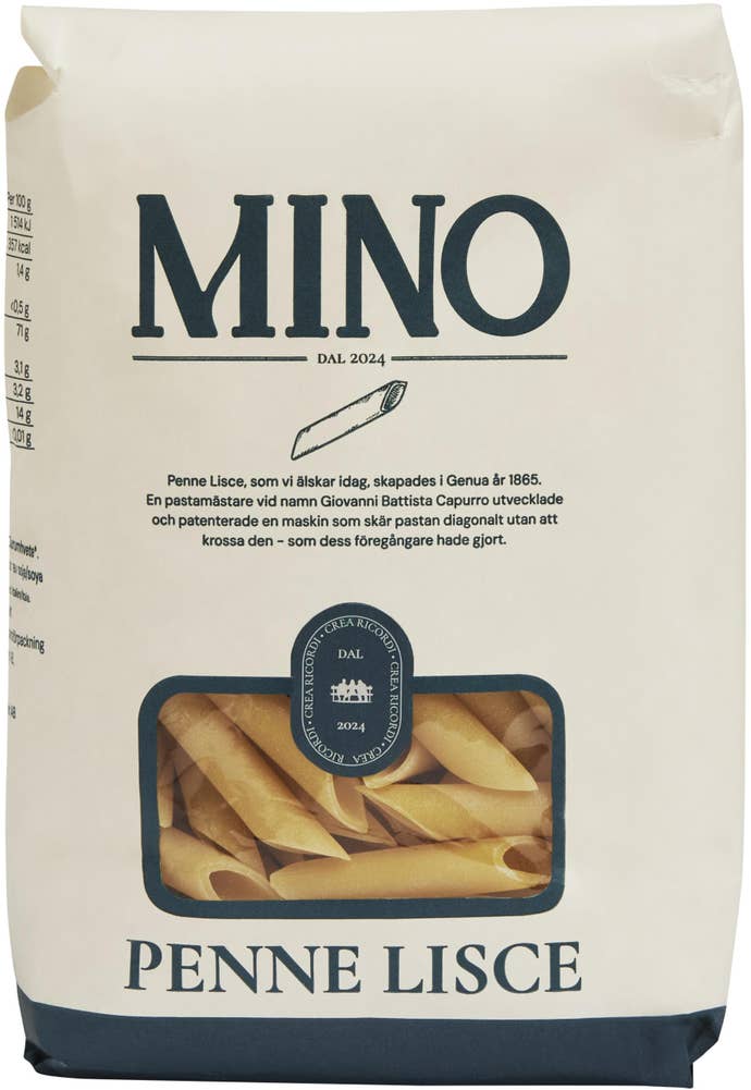 MINO Penne Lisce