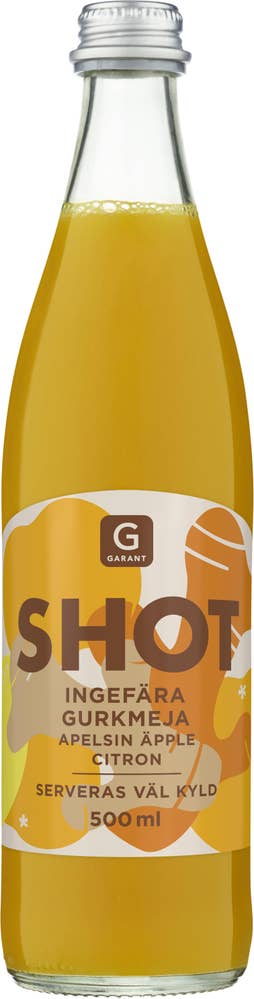 Garant Shot Gurkmeja Ingefära Äpple Citron