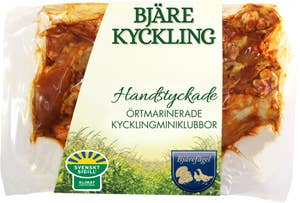 Bjärefågel Bjärekyckling Miniklubbor Örtmarinerade