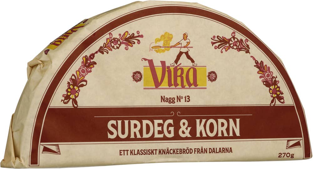 Vika Bröd Knäckebröd Surdeg & Korn