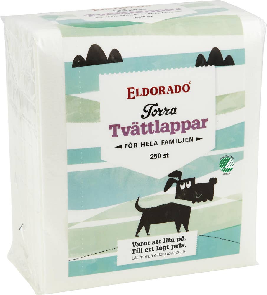 Eldorado Tvättlappar Torra
