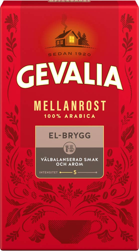 Gevalia Kaffe El-brygg Mellanrost