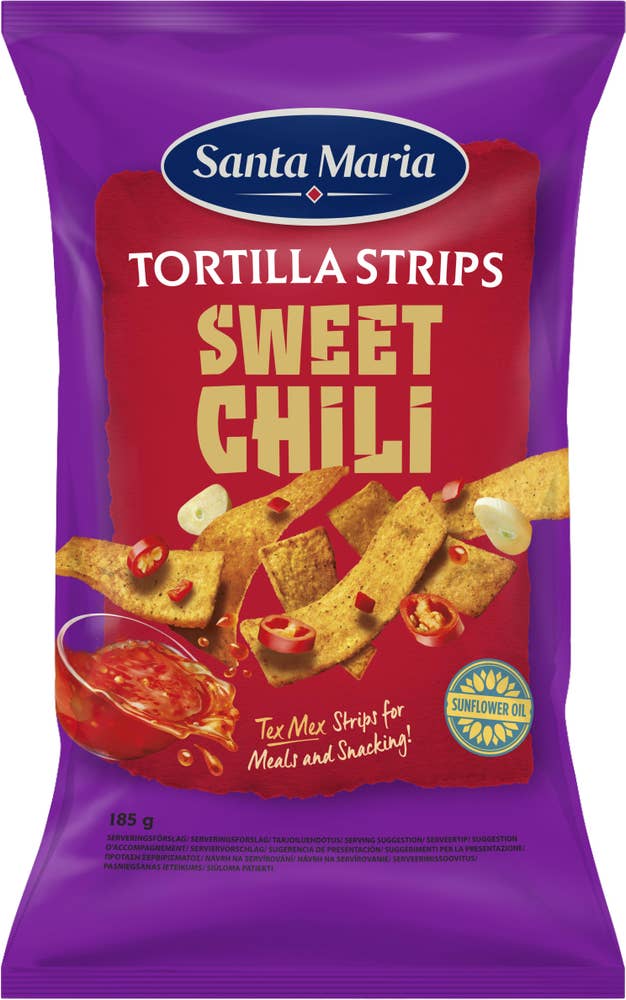 Santa Maria Tortilla Strips Sour Sweet Chili