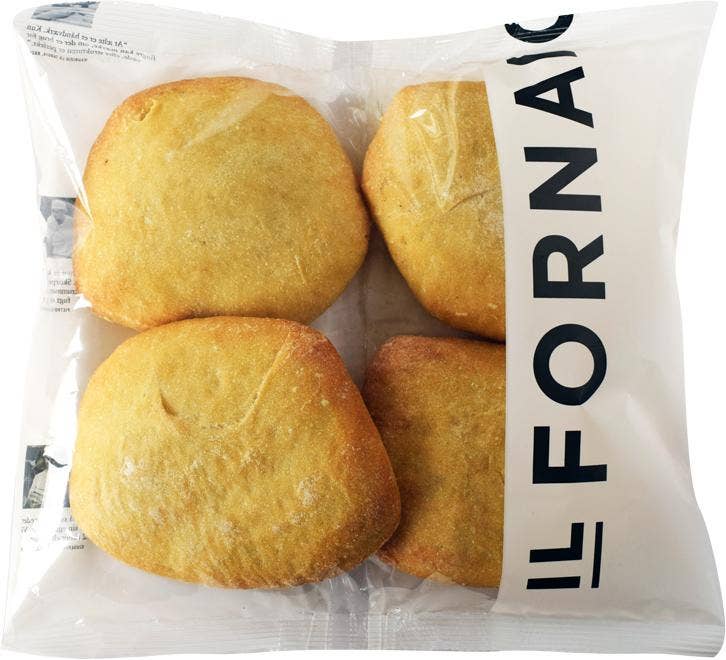 Il Fornaio Hamburgerbröd Surdeg Fryst Grädda Hemma EKO/KRAV 4-p