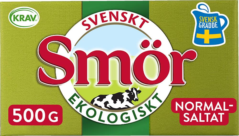 Svenskt Smör från Arla Smör Normalsaltat 82% EKO/KRAV