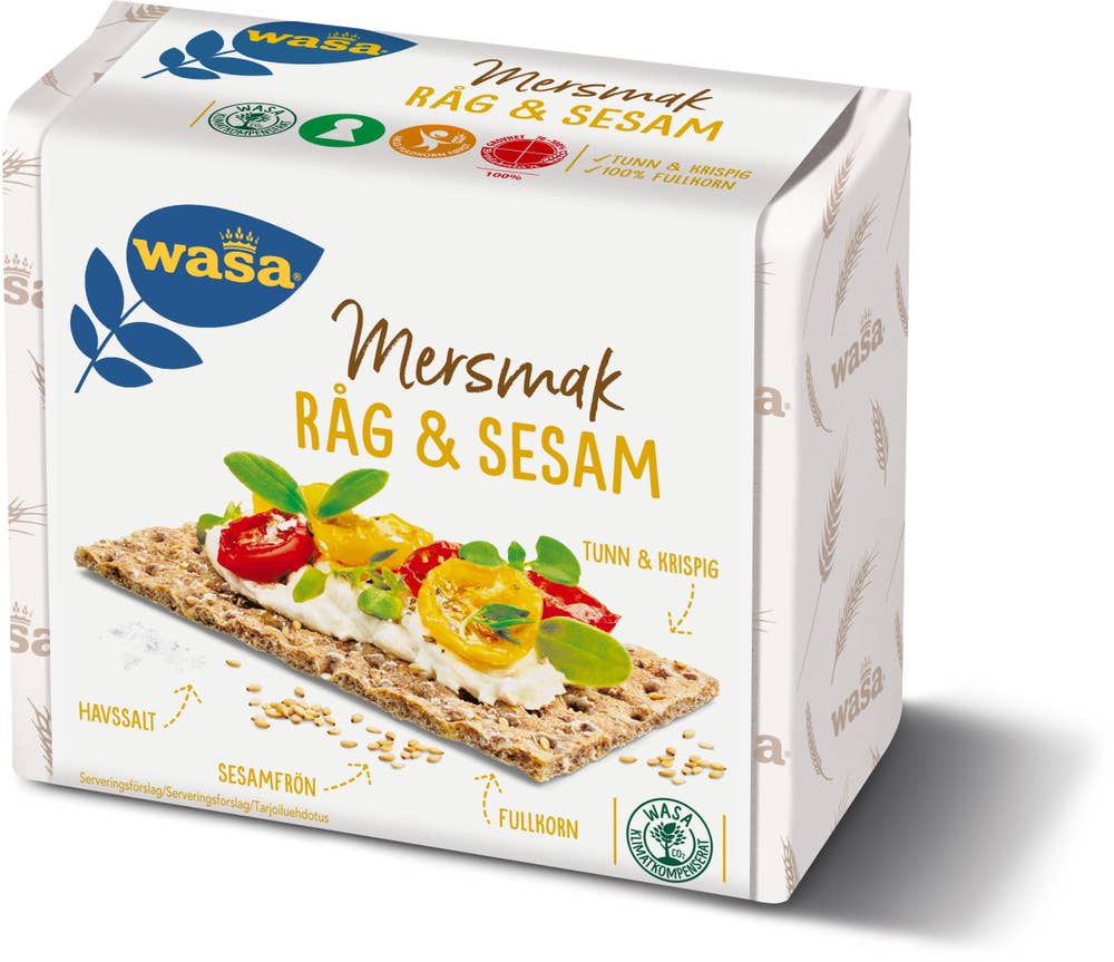 Wasa Knäckebröd Råg & Sesamfrö