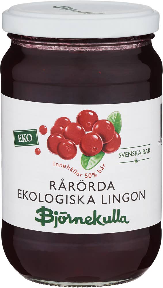 Björnekulla Rårörda Lingon EKO