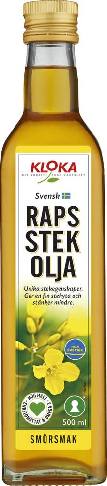 Kloka Rapsstekolja Smörsmak