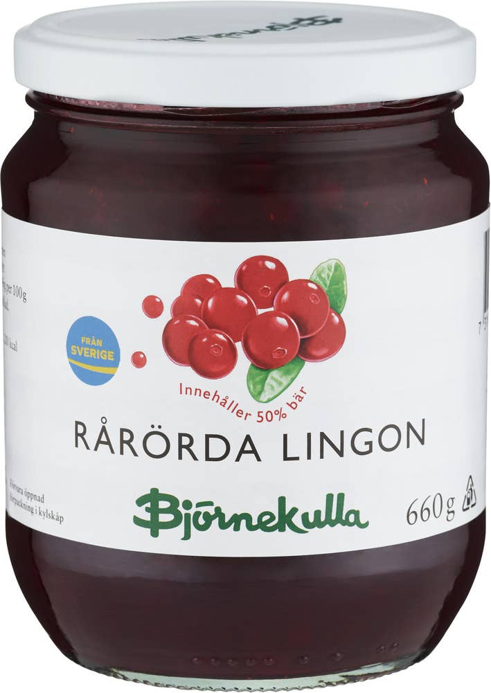 Björnekulla Rårörda Lingon