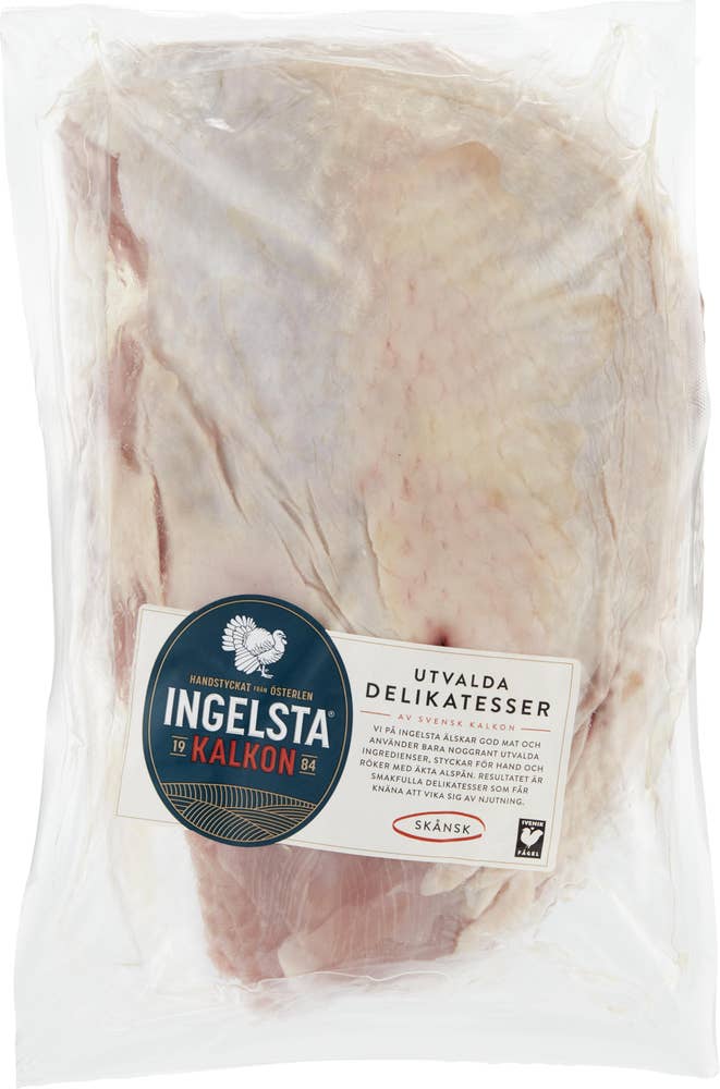Ingelsta Kalkon Kalkonbröst med Skinn