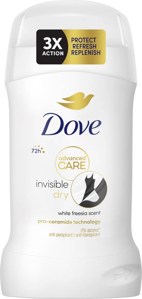 Dove Deo Stick Advanced Invisible Dry 72h