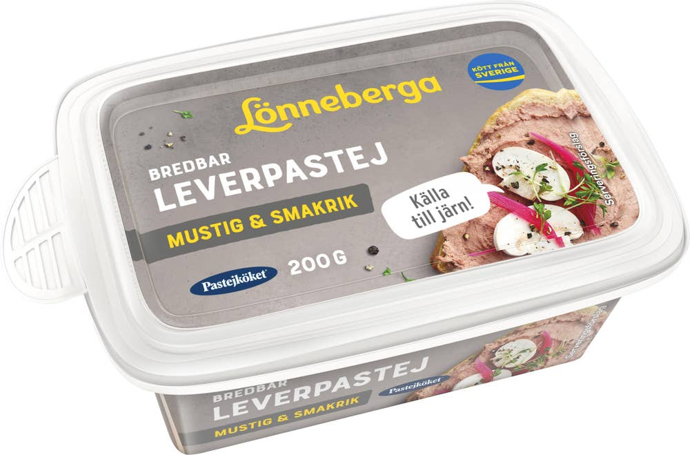 Pastejköket Leverpastej Mustig & Smakrik Bredbar