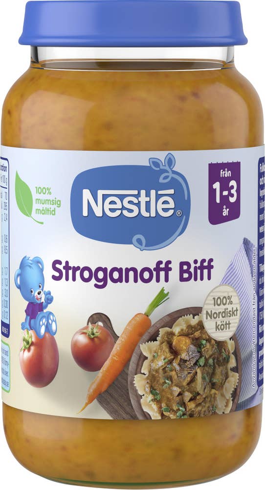 Nestlé Barnmat Stroganoff Biff 1-3år