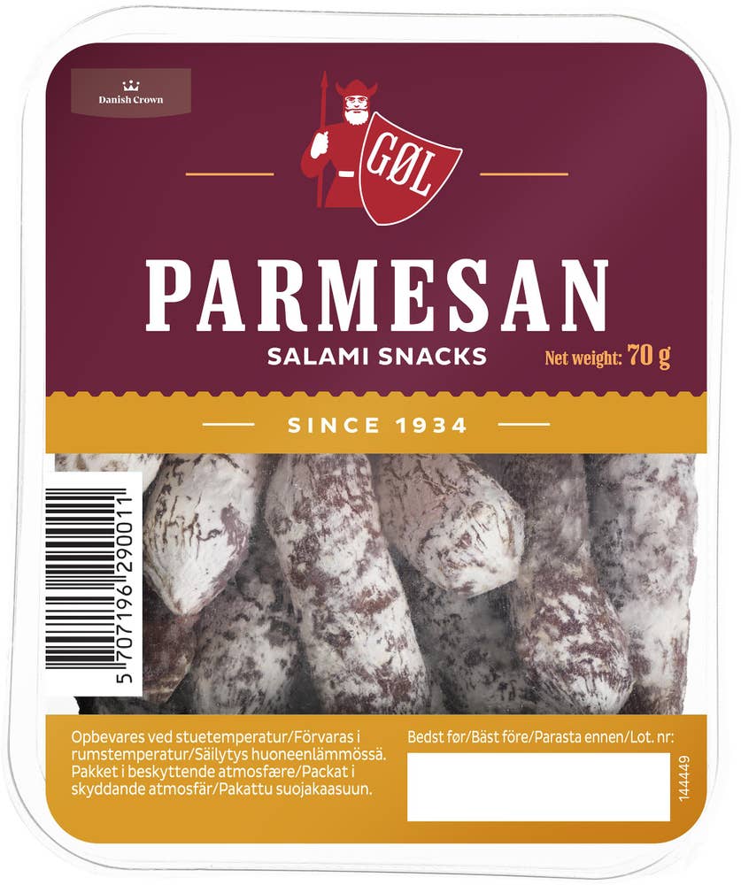 Göl Salami Snacks Parmesan