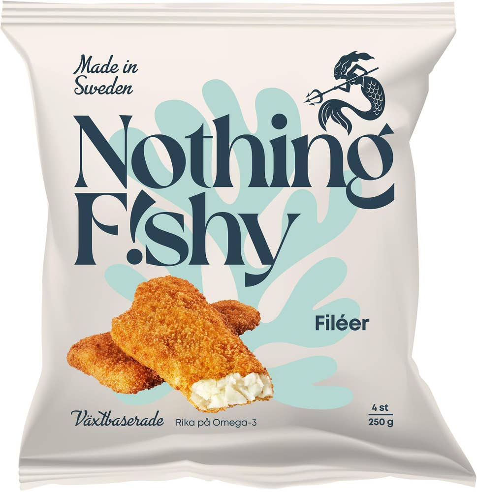 Nothing F!SHY Filéer Växtbaserade Frysta