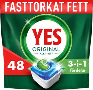 Yes Diskmaskintablett Original