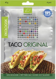 Spicemaster Kryddmix Taco Original Utan Salt EKO