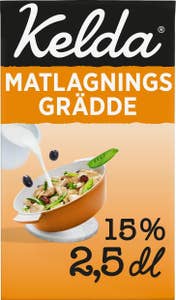 Kelda® Matlagningsgrädde 15%