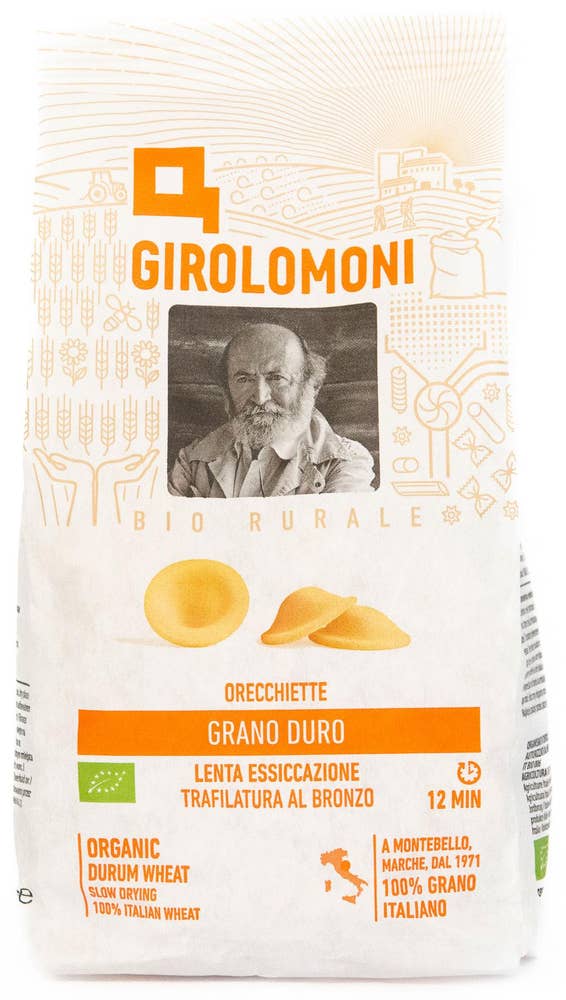 Girolomoni Orecchiette Bronsdragen EKO 500g Girolomoni
