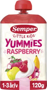 Semper Yummies Hallon 1-3år