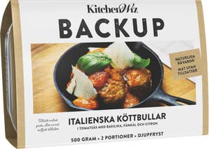 Backup Italienska Köttbullar Fryst 2 portioner