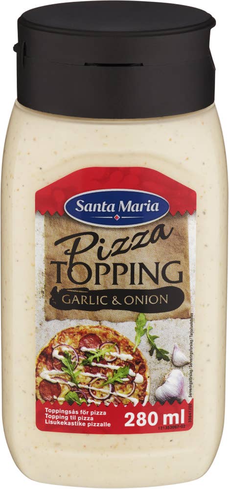 Santa Maria Pizza Topping Garlic & Onion