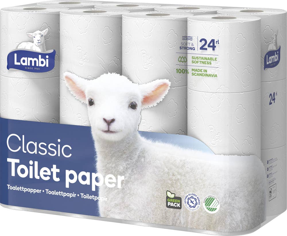 Lambi Toalettpapper Classic 24-p Lambi