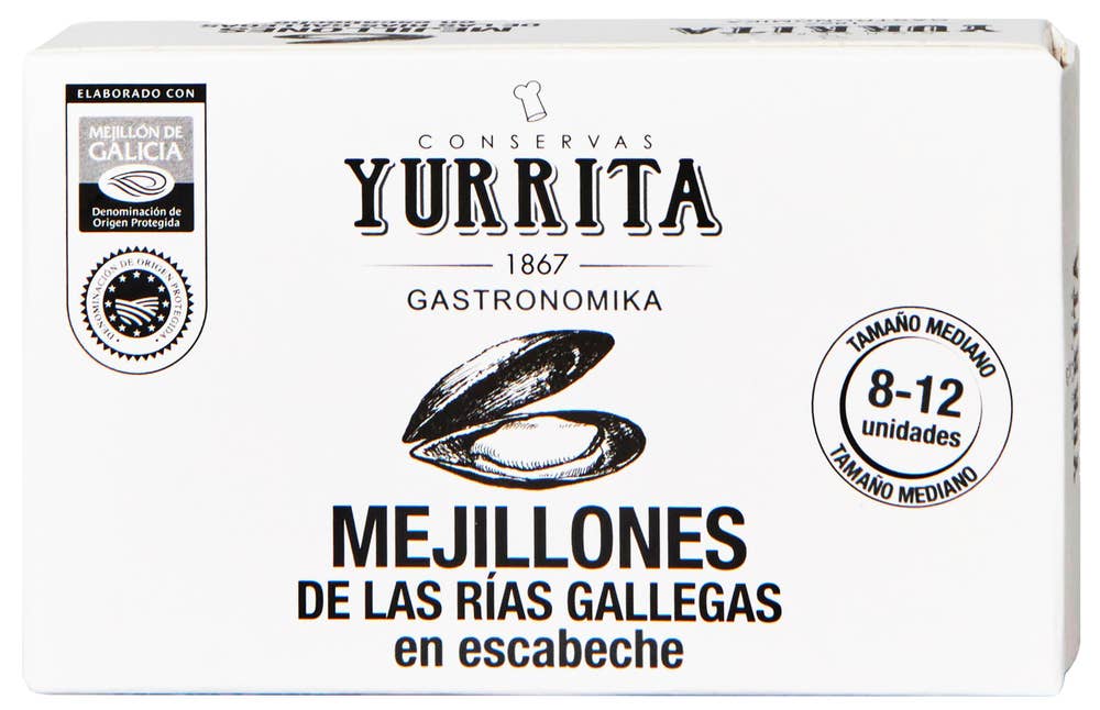 Yurrita Musslor från Galicien