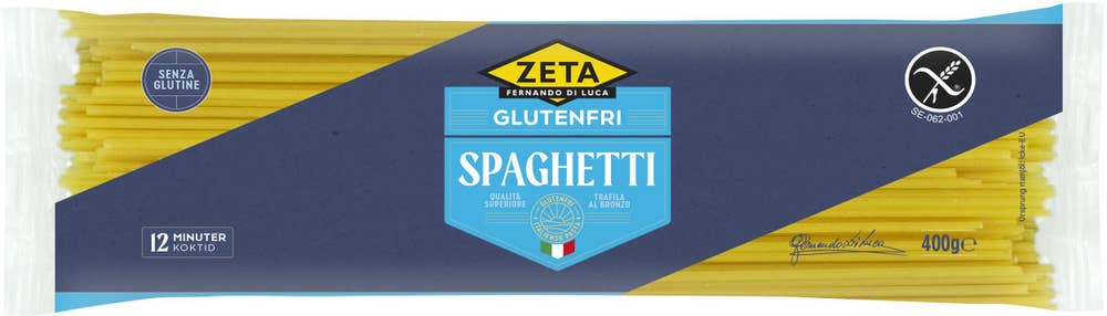 Zeta Spaghetti Glutenfri
