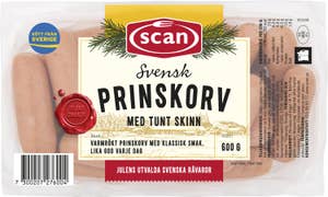Scan Prinskorv Tunt Skinn