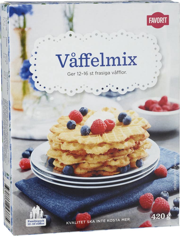 Favorit Våffelmix Favorit