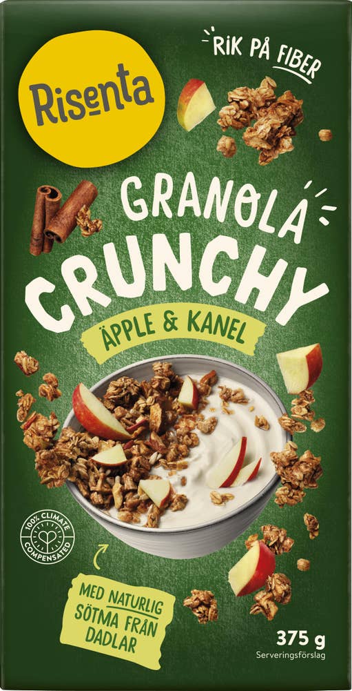 Risenta Granola Äpple & Kanel