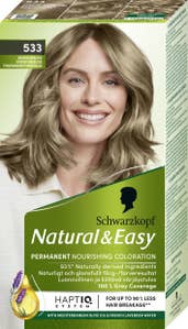 Schwarzkopf Natural & Easy Hårfärg 533 Nordisk Askblond Schwarzkopf Natural & Easy